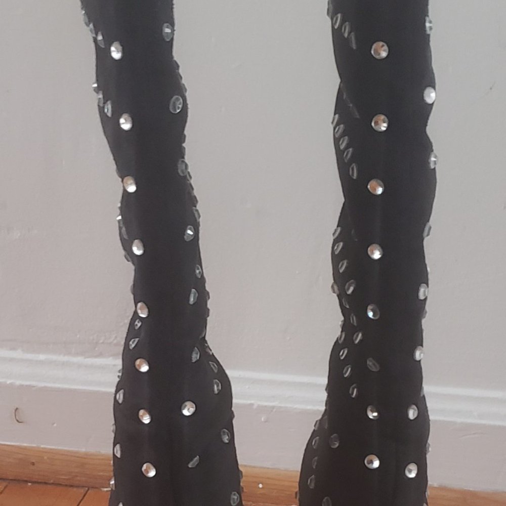 Blue by Bestsy Johnson (Alina) Studded Boots - Picture 5 of 9